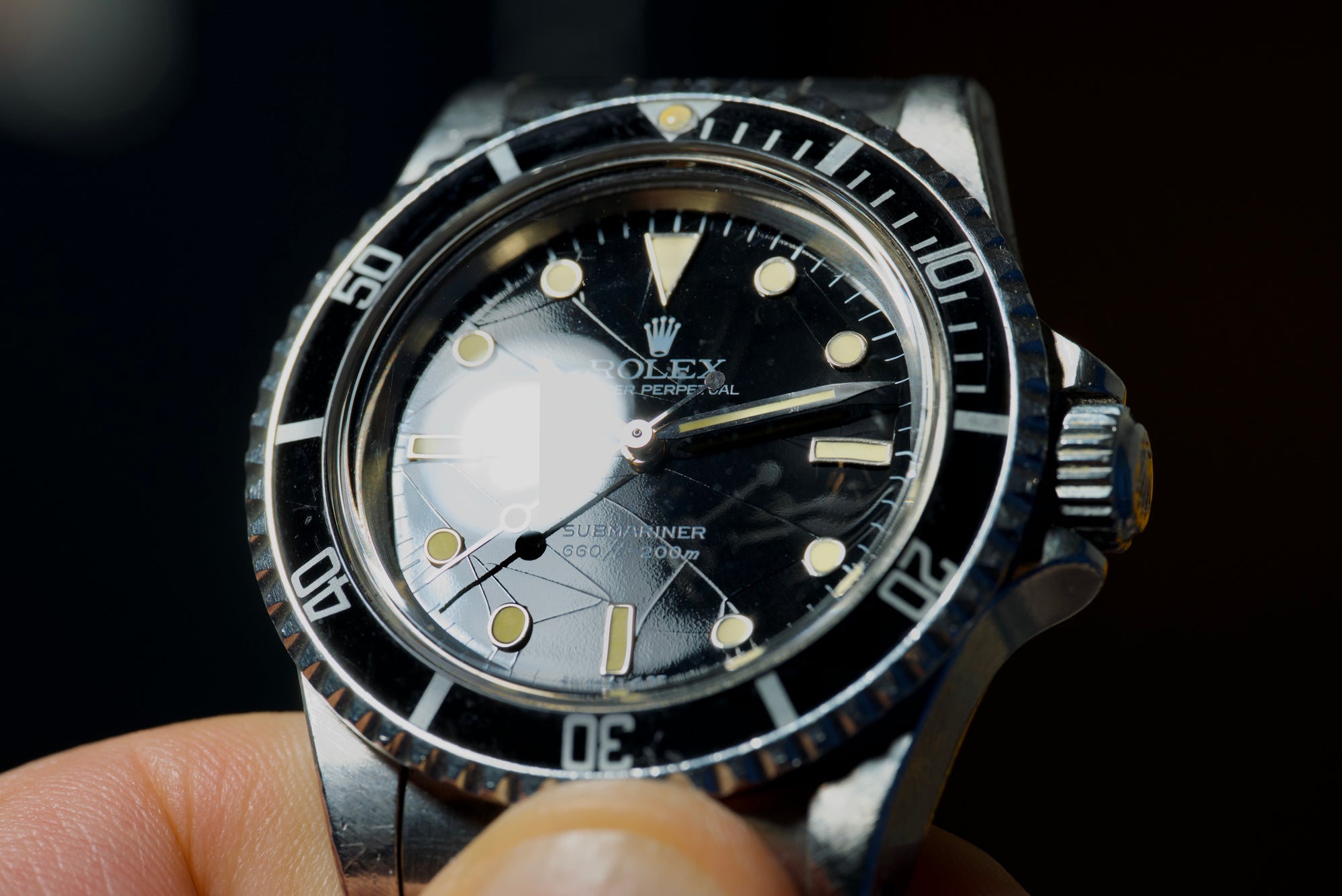 86 Submariner 5513 spider unpolished