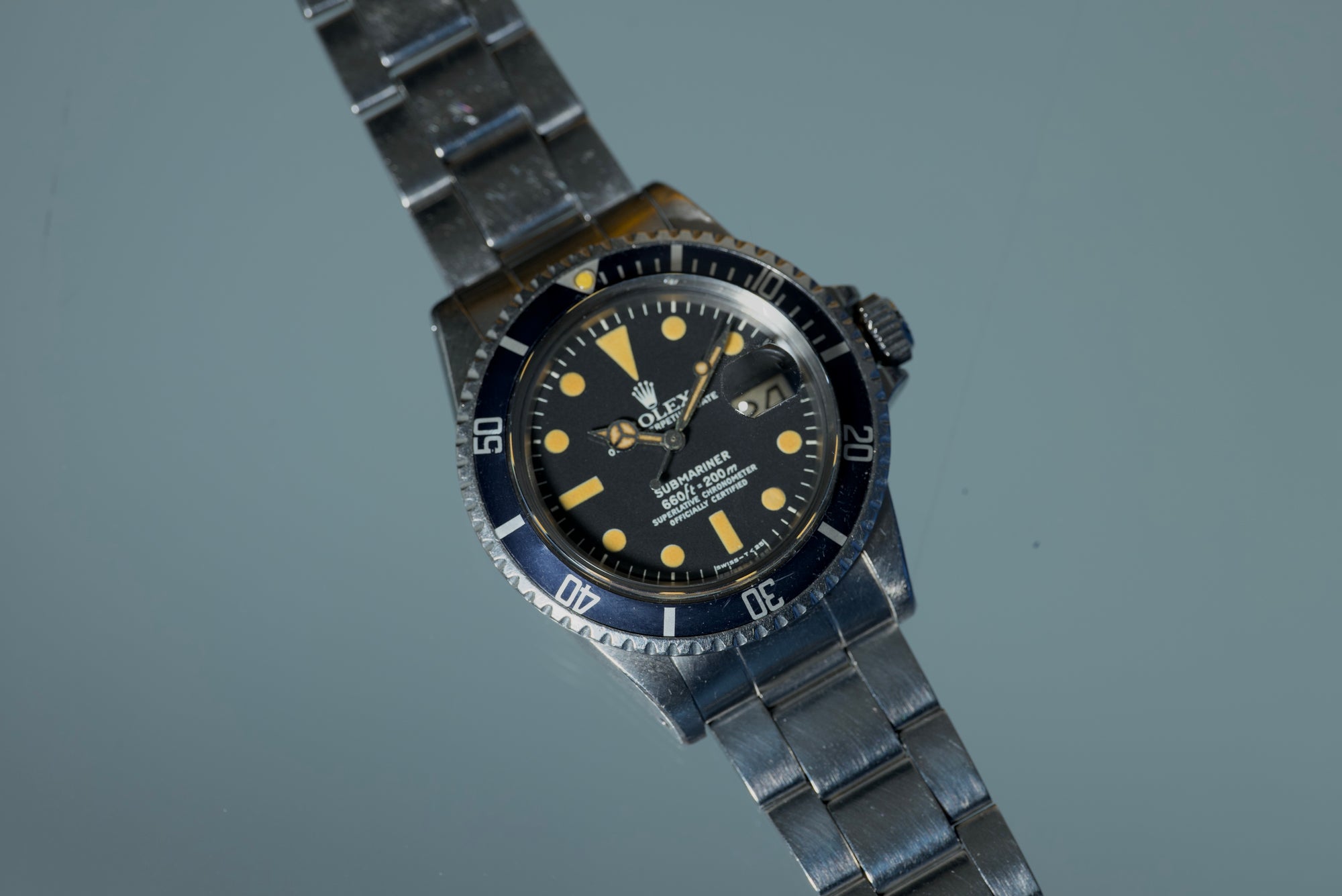 1979 1680 Deep Patina / unpolished case with box and papers