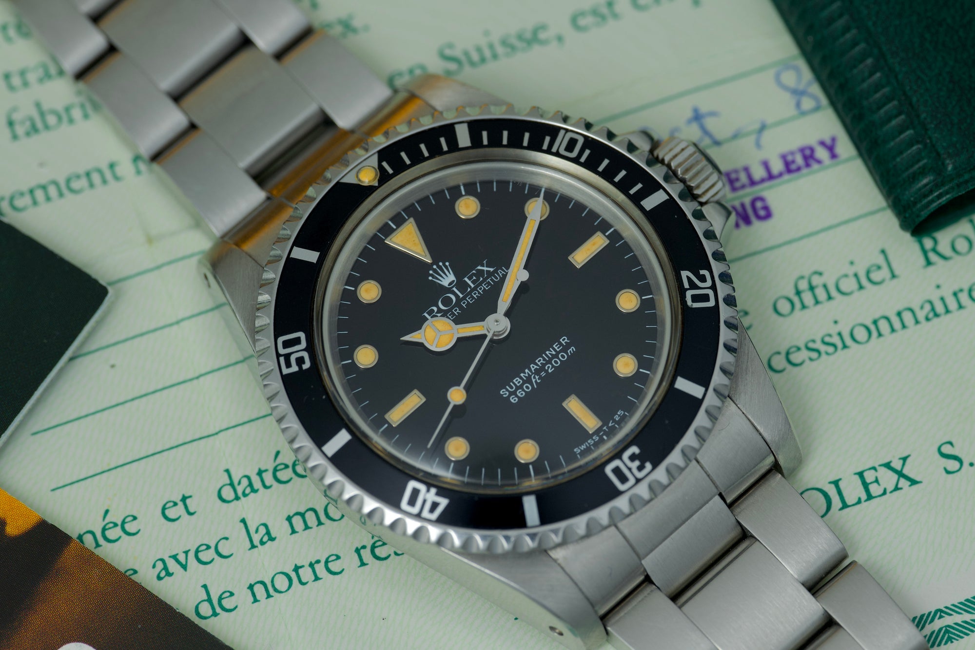 1988 5513 DEEP PATINA with Box and Paper