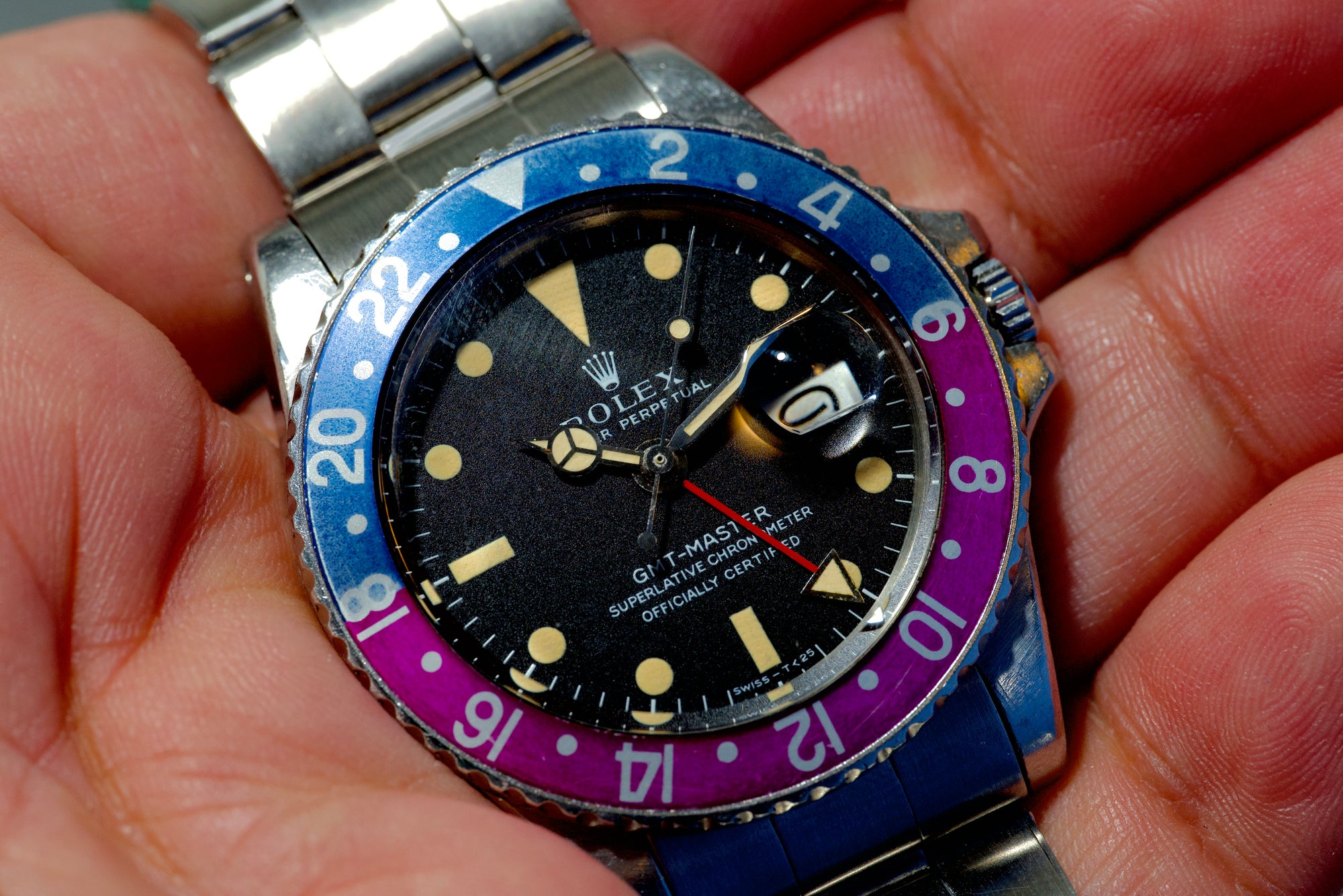 1968 Fuchsia GMT fantastic dial