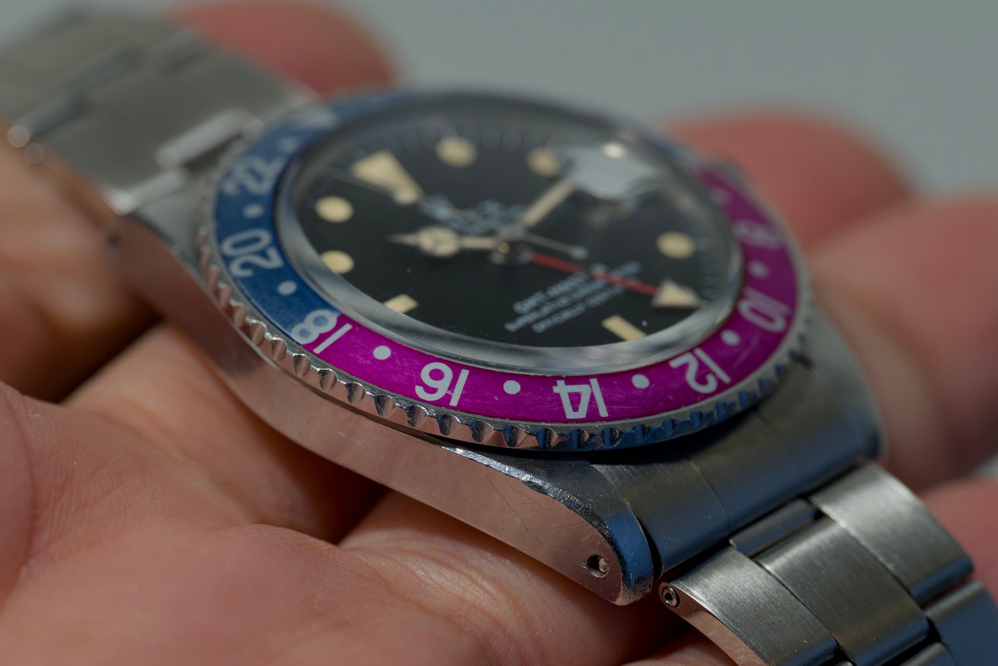 1968 Fuchsia GMT fantastic dial
