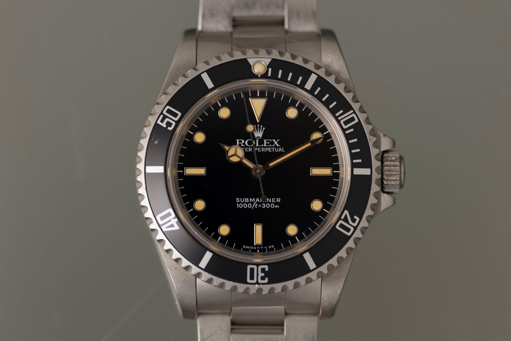 1995 14060 Non Date with Vivid Patina and unpolished case