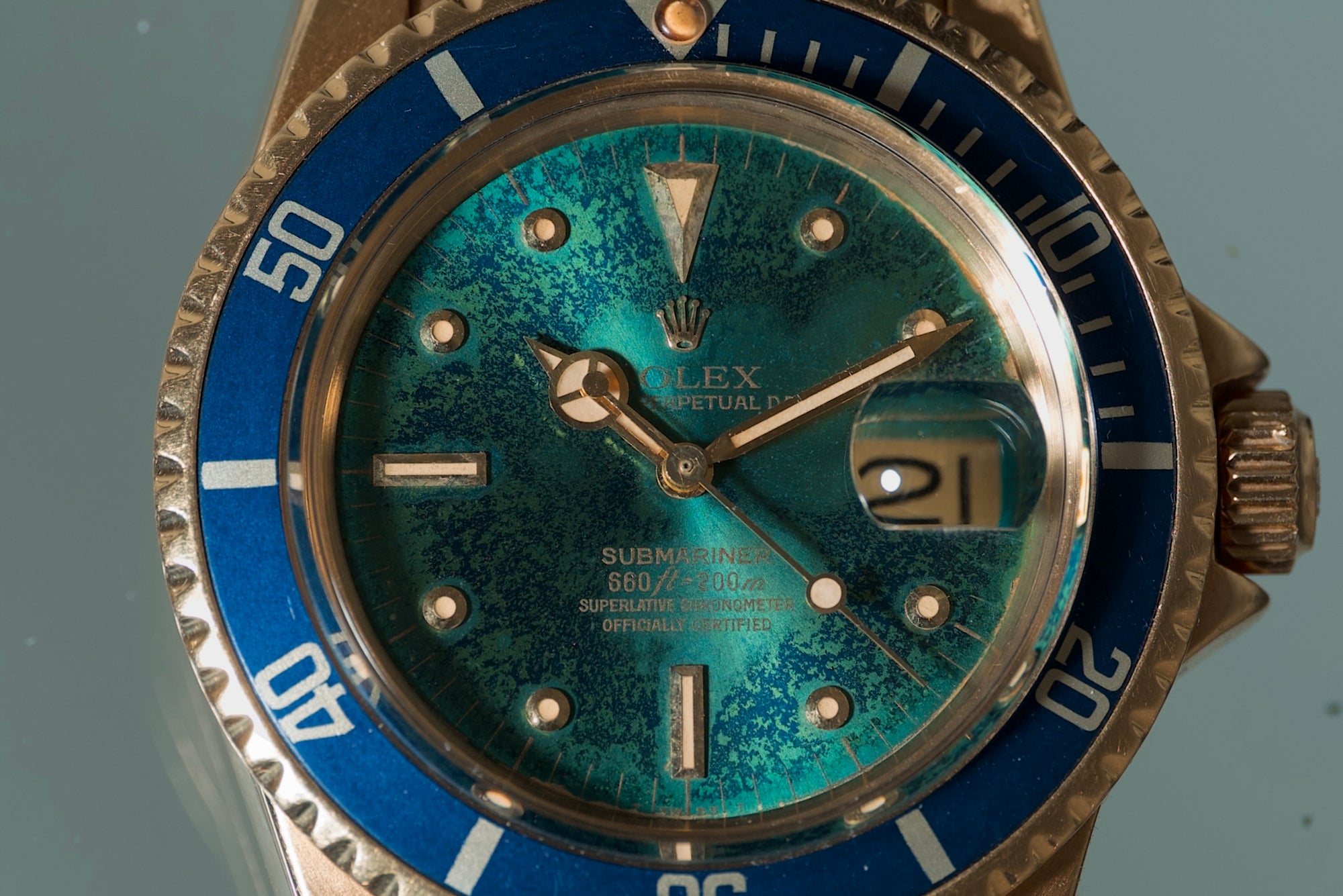 The 18k Aquaman Sub in 18k from 1978