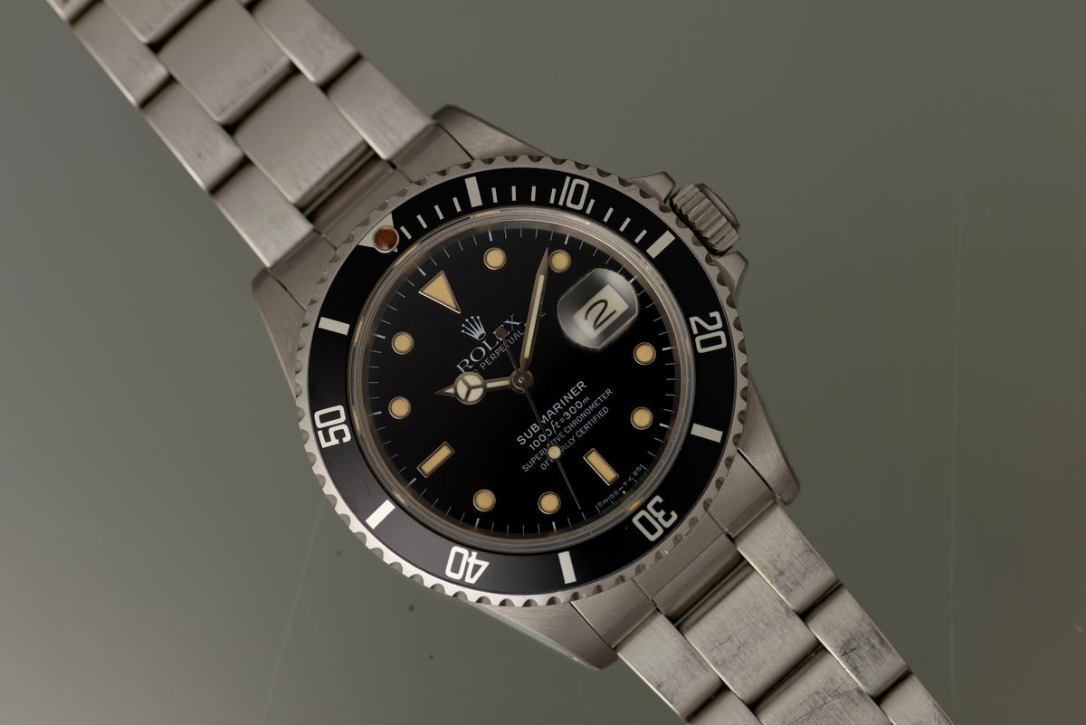 Rolex 16800 from 1986 - excellent patina
