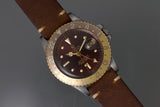 1977 Rootbeer GMT Perfect Dial
