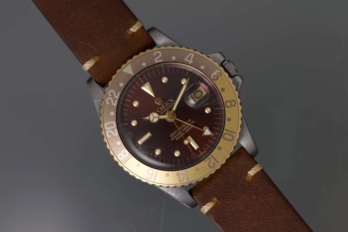 1977 Rootbeer GMT Perfect Dial