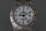 Polar White Explorer from 1991 - Light Cream Patina