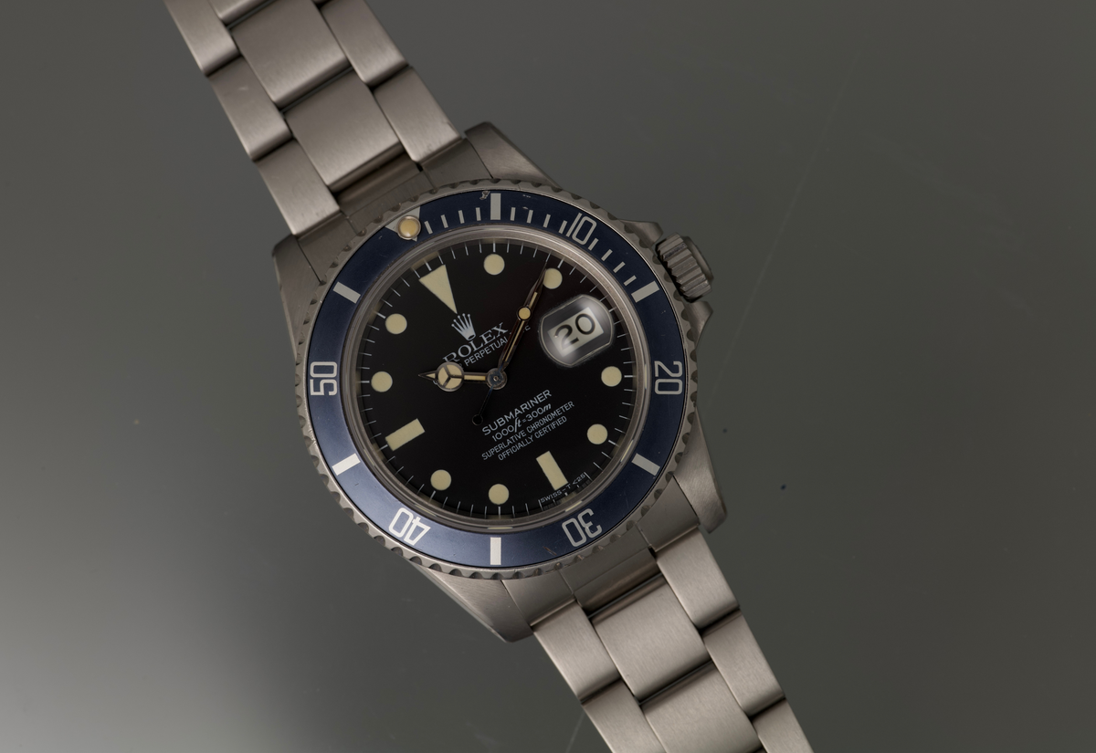 Flawless 16800 transitional Matte Dial Submariner 1984