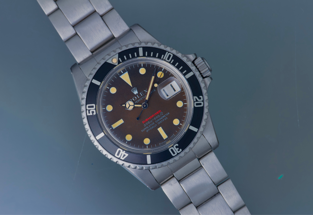 Stunning Chocolate Meters First Red Submariner