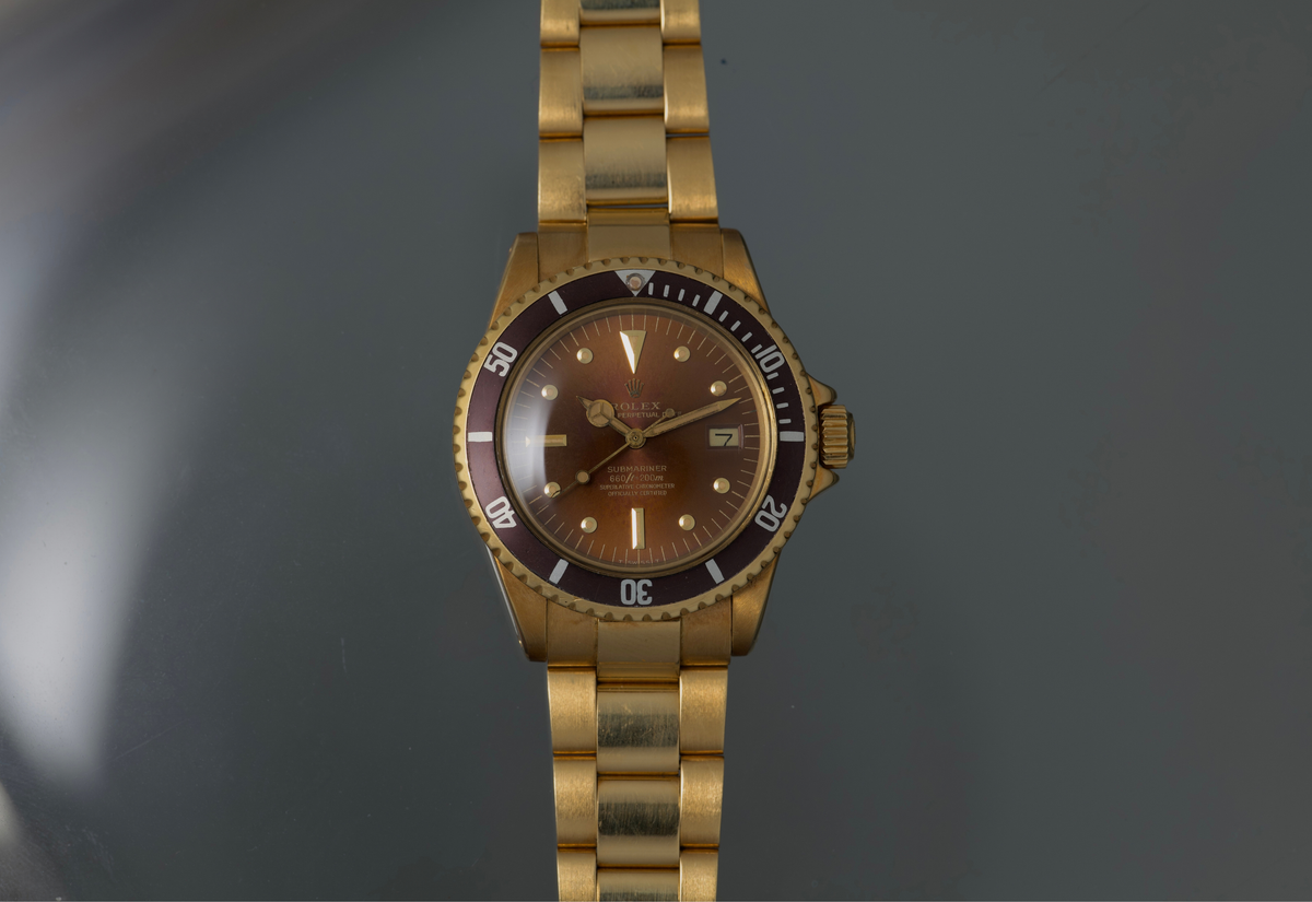 Exotic Gold Submariner ref 1680/8 from 1971