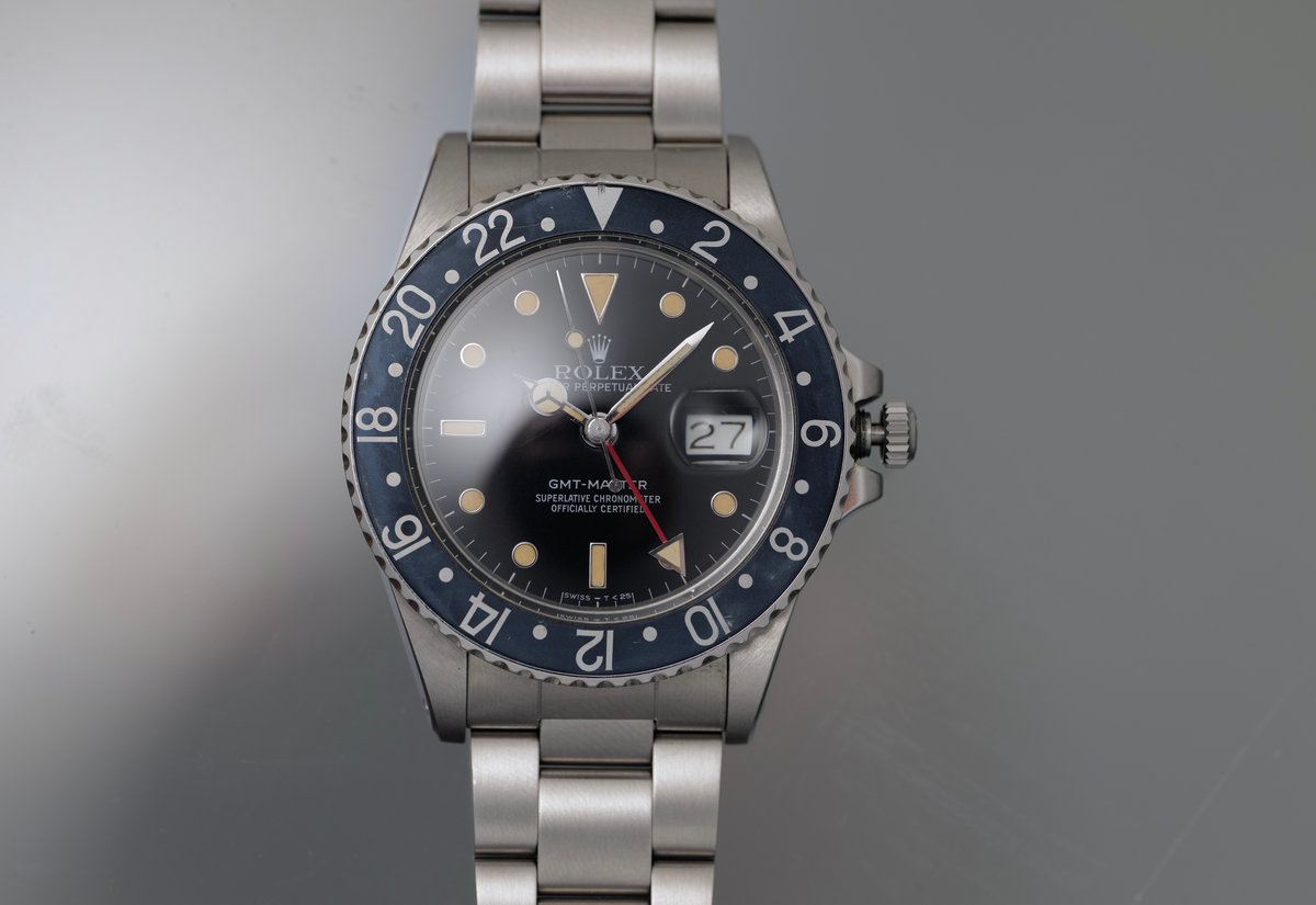 1987 GMT Master 16750 glossy dial / ghost bezel