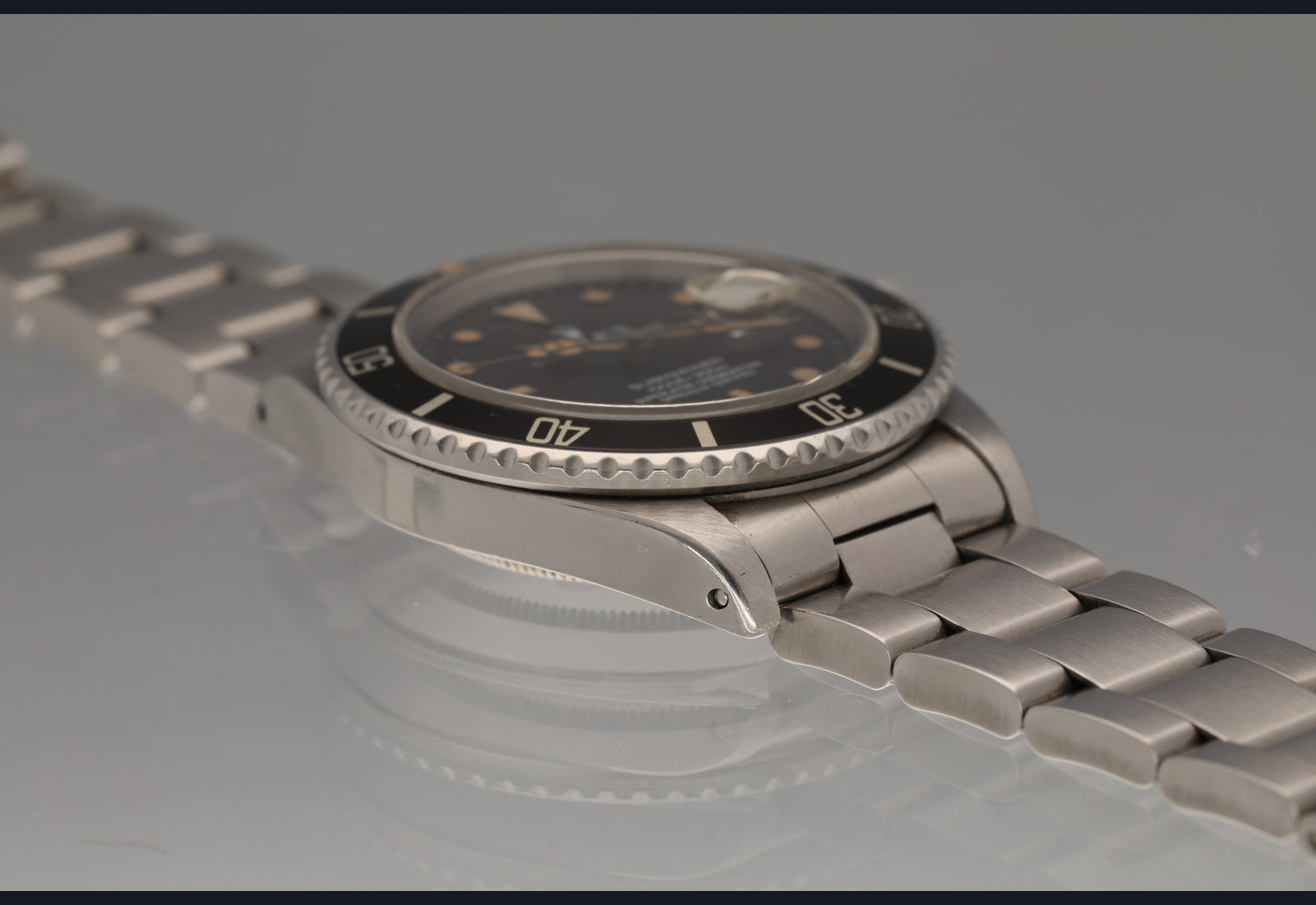 Rolex 16800 Submariner 1986 pumpkin