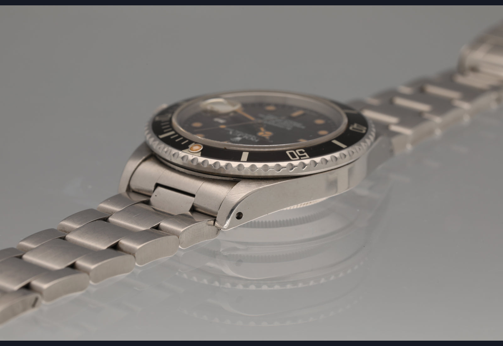 Rolex 16800 Submariner 1986 pumpkin