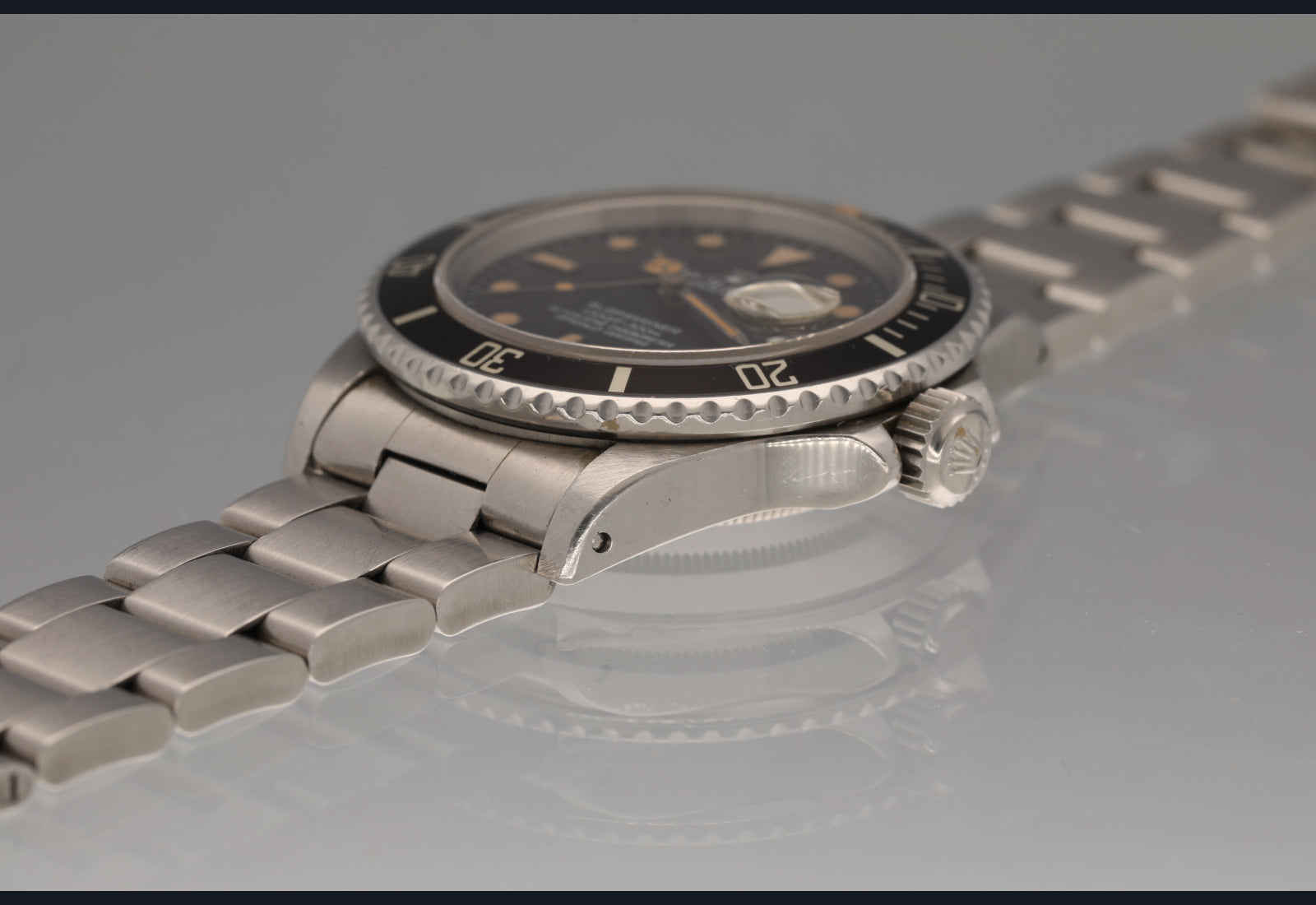 Rolex 16800 Submariner 1986 pumpkin