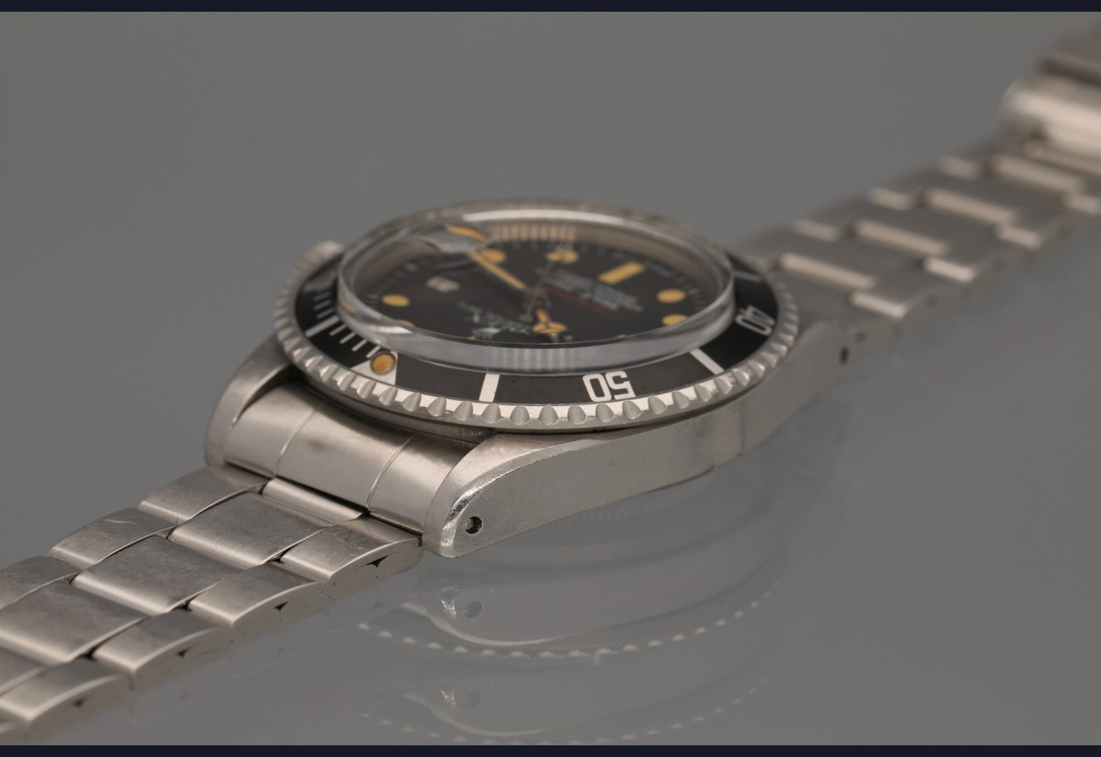 1972 RED Submariner unpolished with amazing orange patina