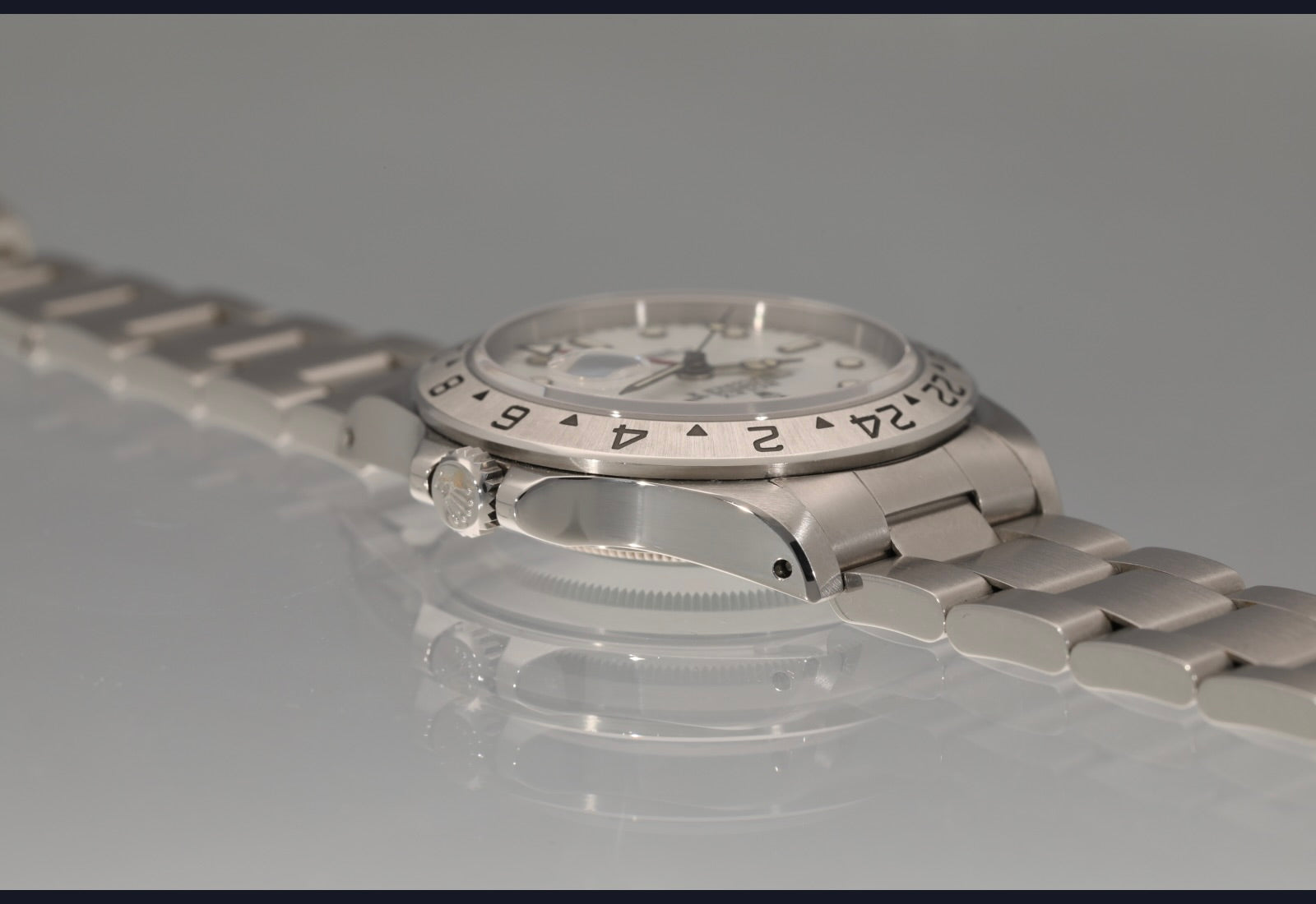 Rolex Explorer 16570 1993 Cream Patina