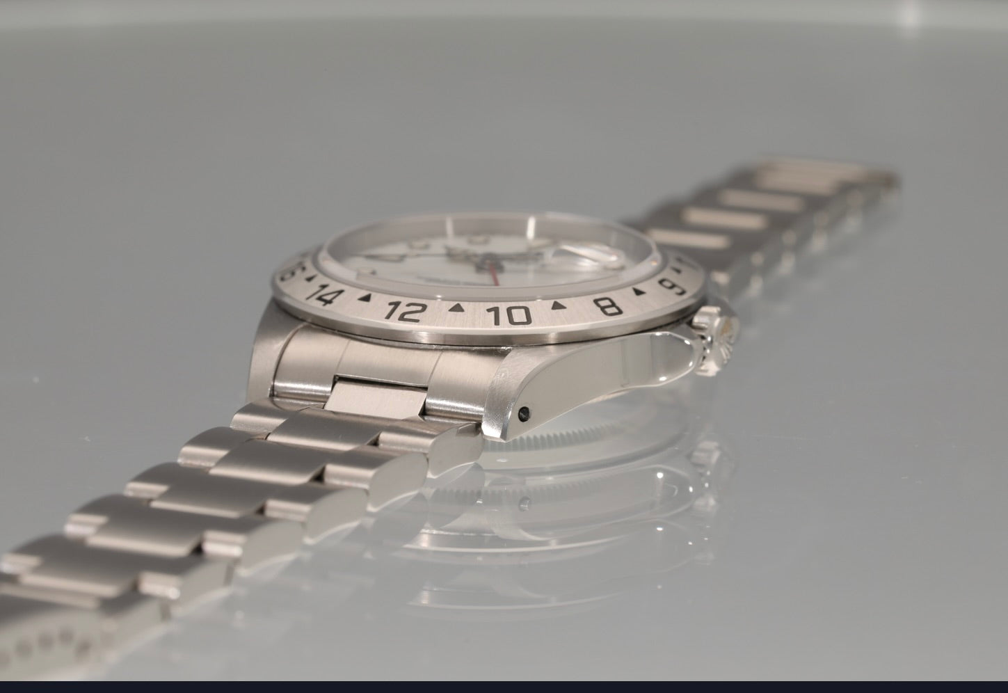 Rolex Explorer 16570 1993 Cream Patina