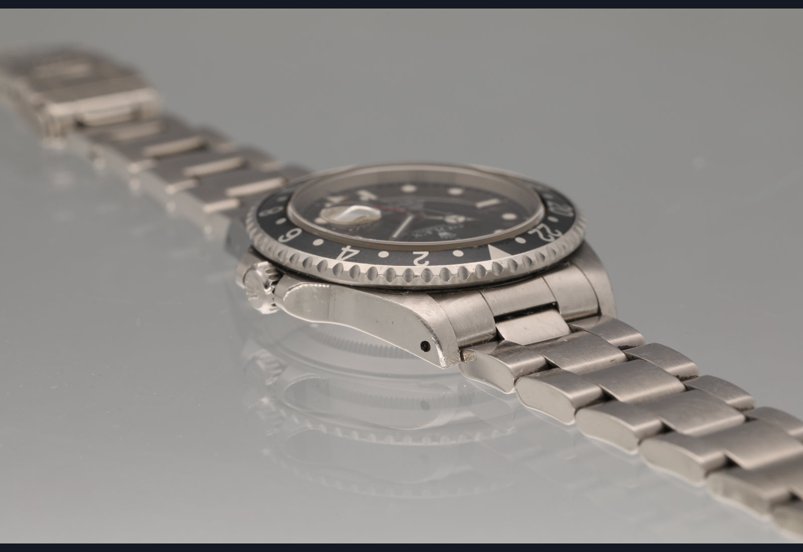 1997 16710 Silver Insert and unpolished case