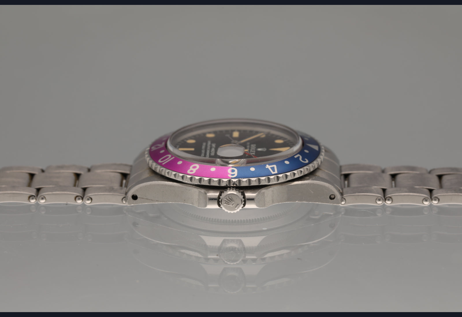 1675 MK1 Dial with Super Fuchsia Insert Box and Paers