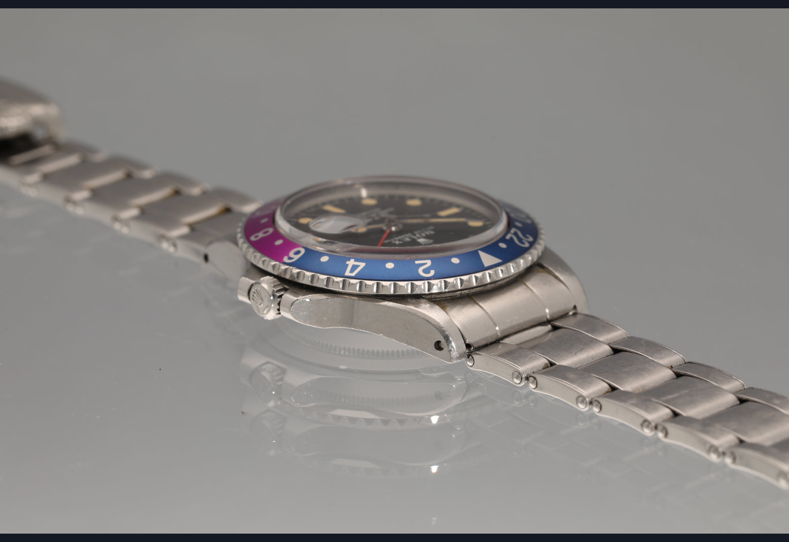 1675 MK1 Dial with Super Fuchsia Insert Box and Paers