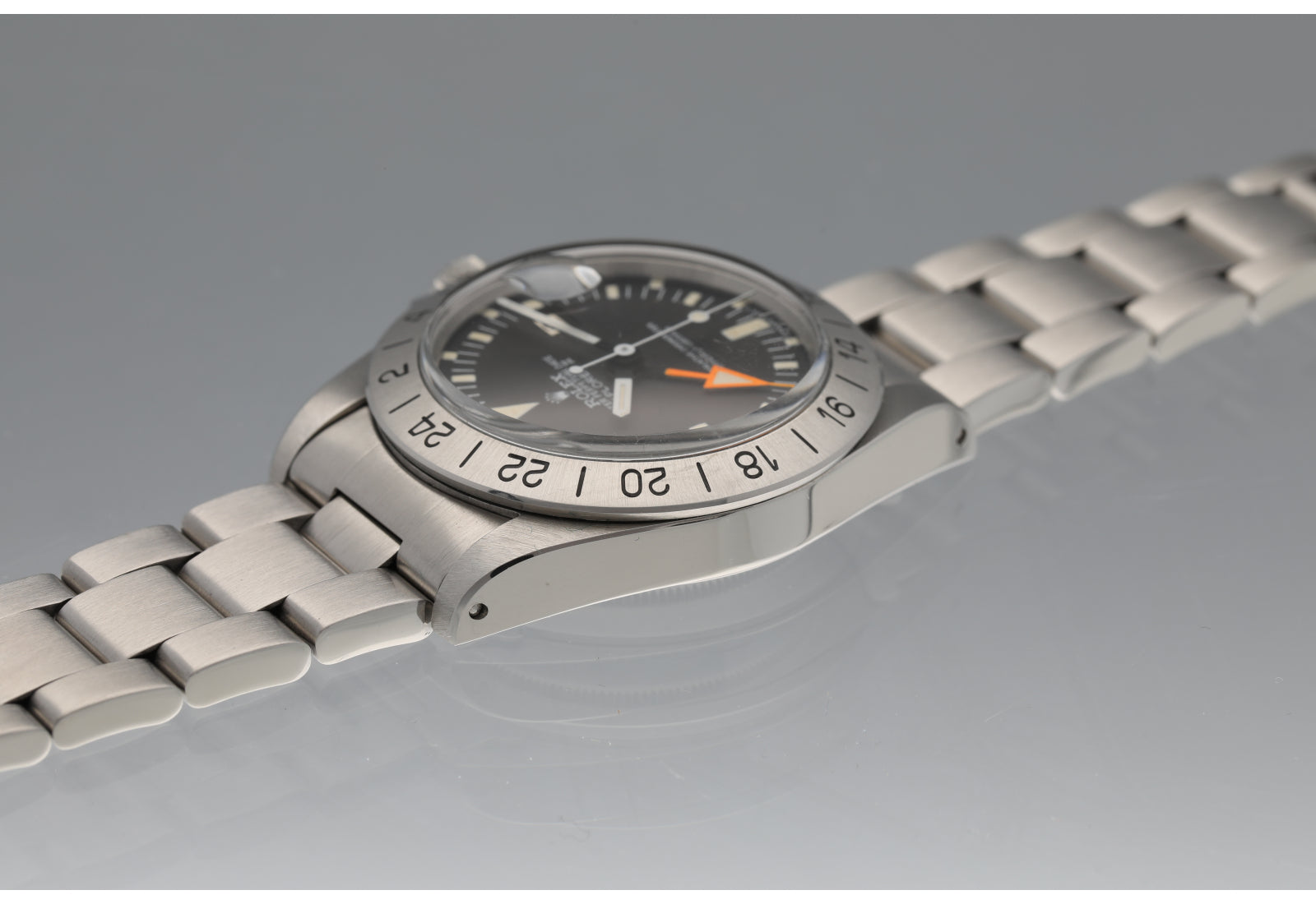 1655 Orange Hand from 1981 sold at BUCHERER