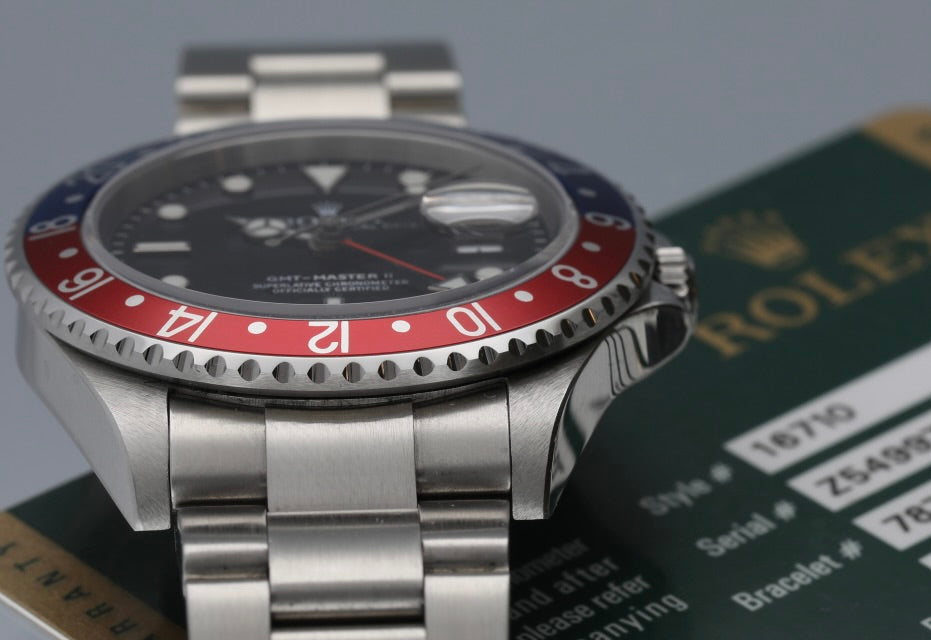 ROLEX GMT StIcK DiAl 2007 Z5 serial