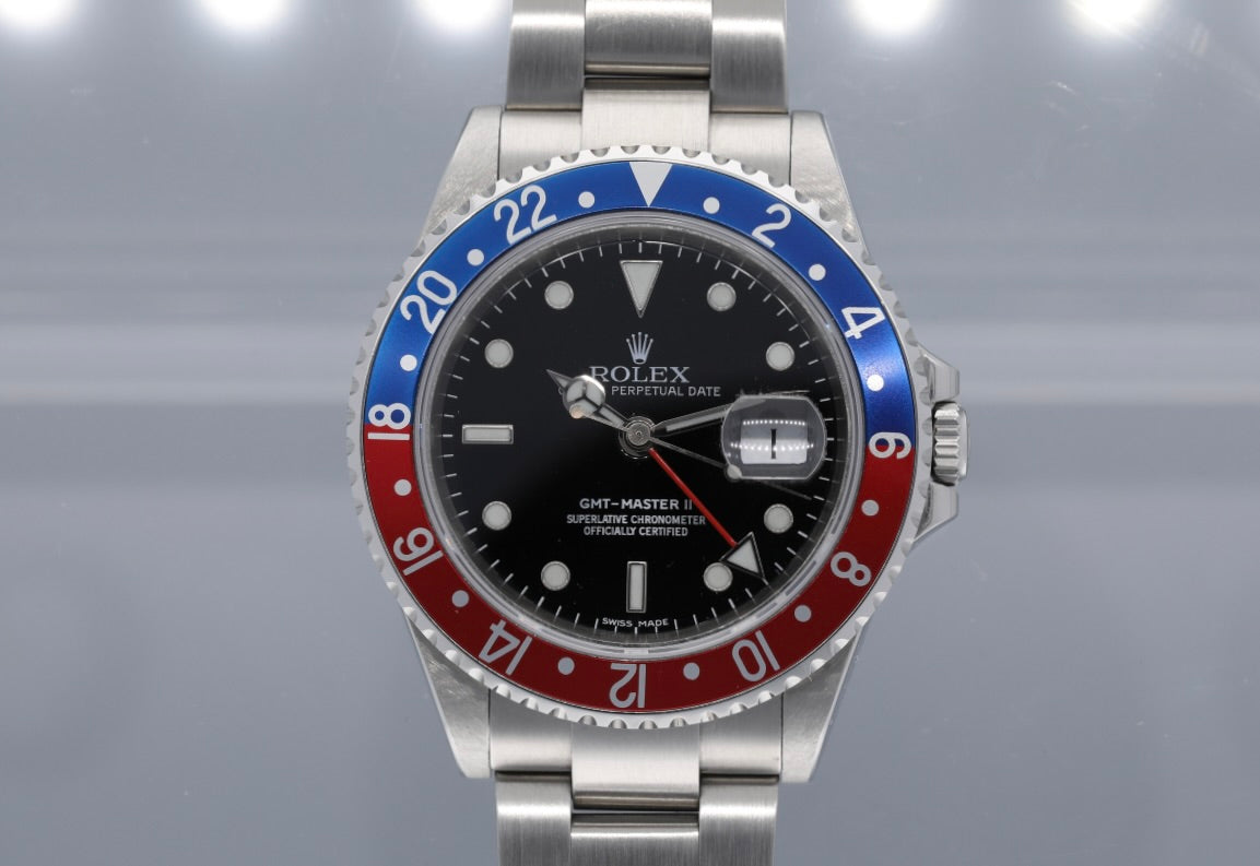ROLEX GMT StIcK DiAl 2007 Z5 serial