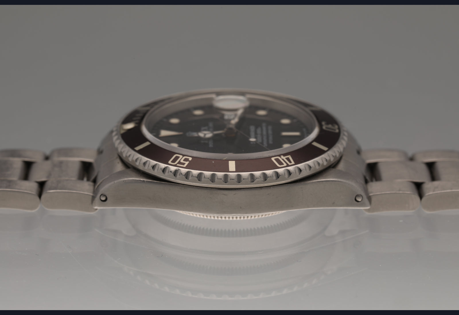 Rolex 16800 with box and papers from 1986 / brown bezel