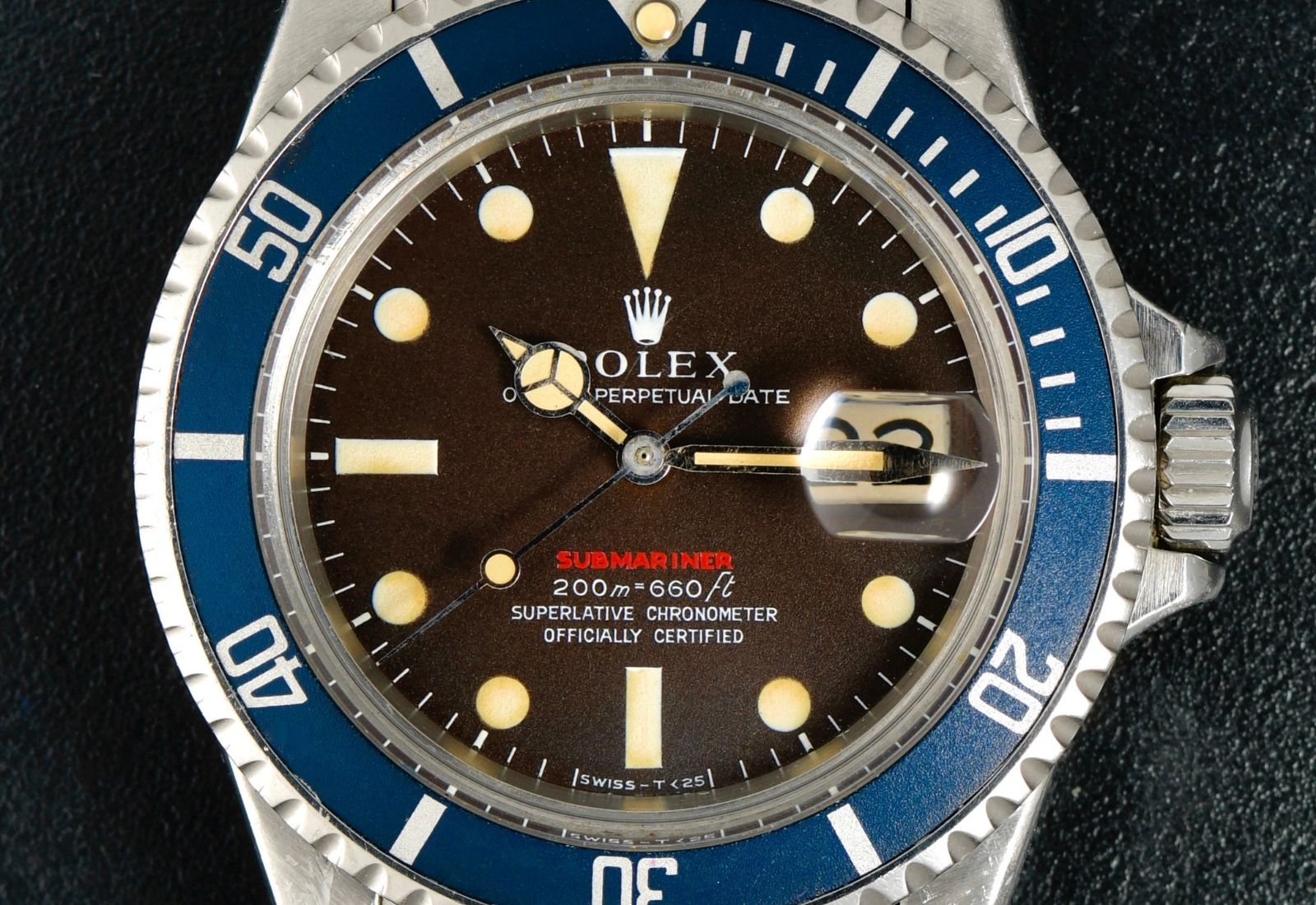 Rolex 1680 Meters First TROPICAL BROWN