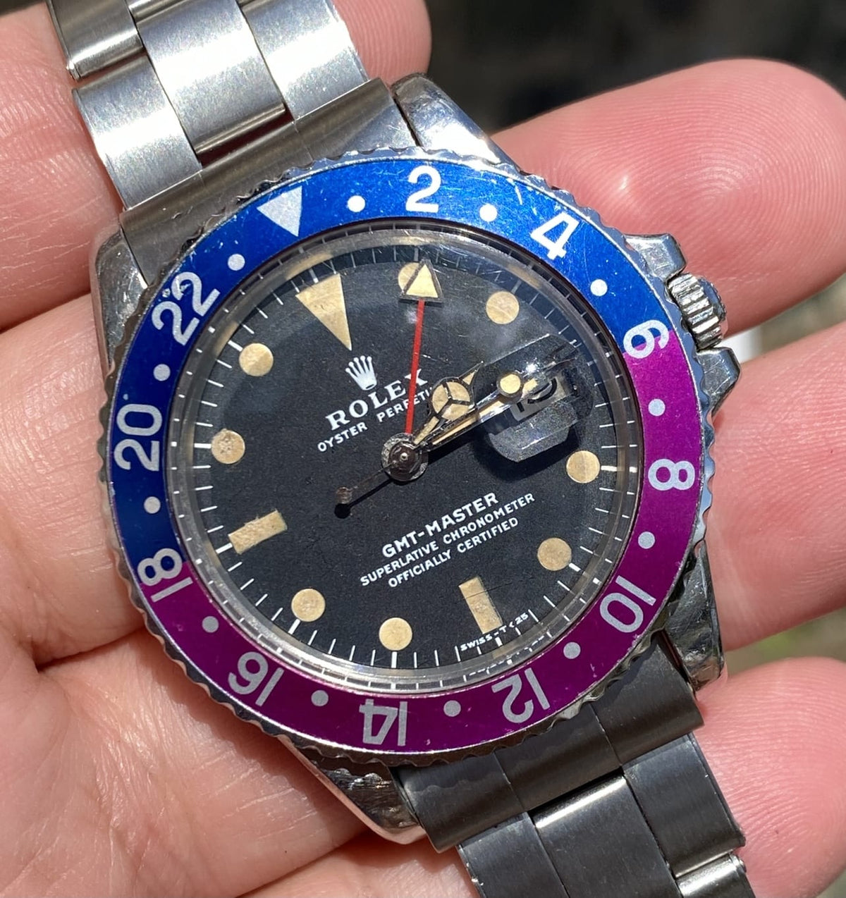Rolex 1675 GMT Master MK2