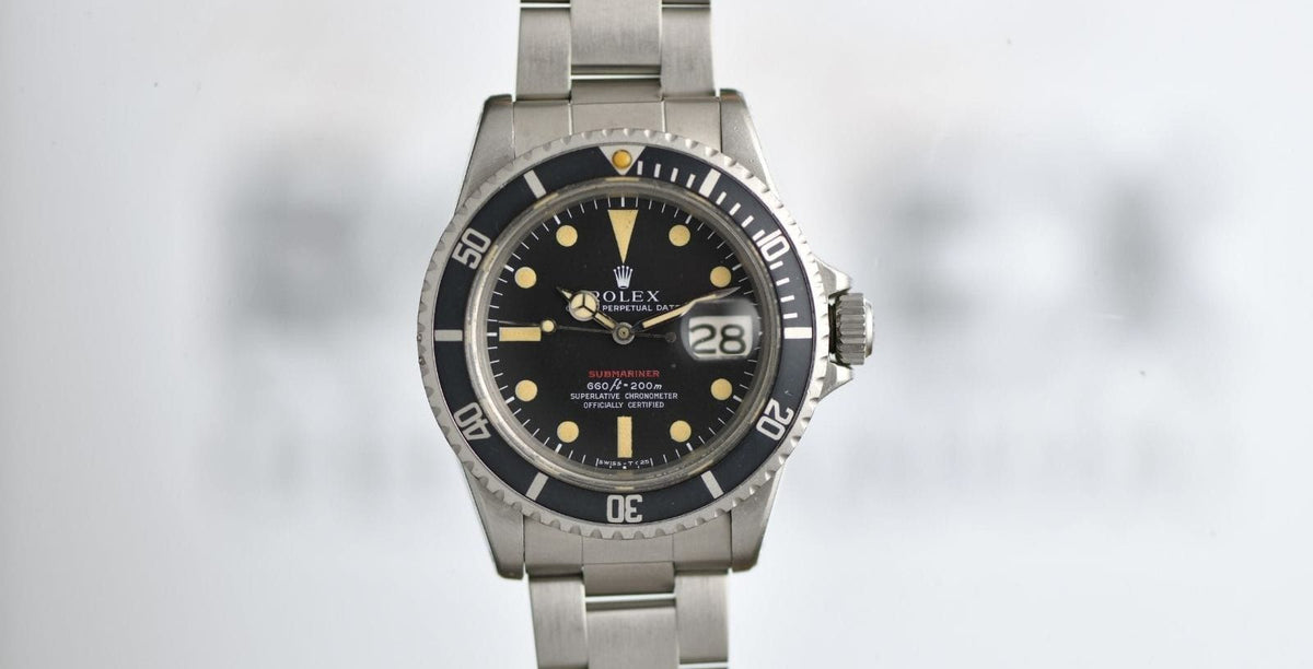 Rolex 1680 Red Sub Unpolished