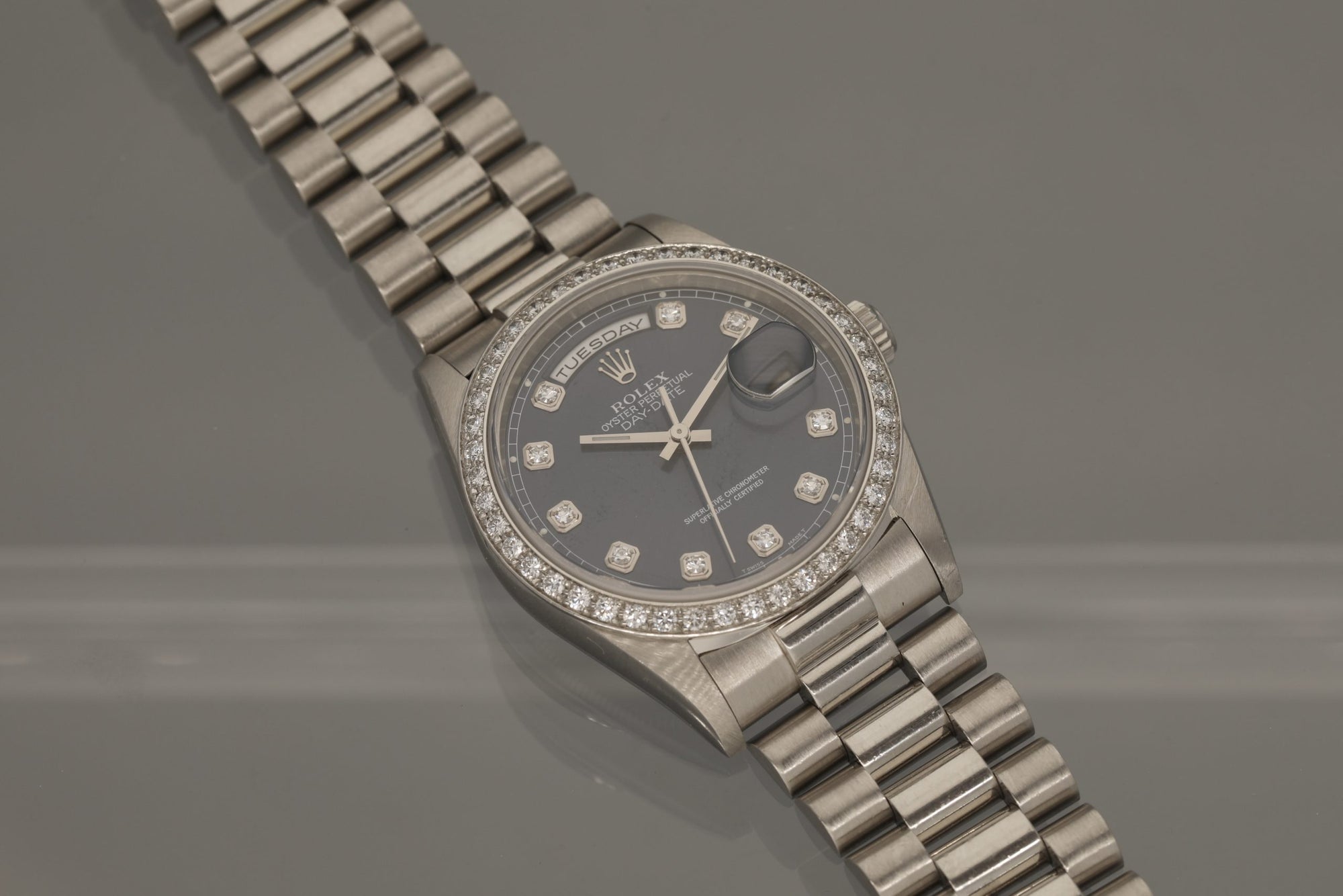 Rolex Platinum President BLUESY