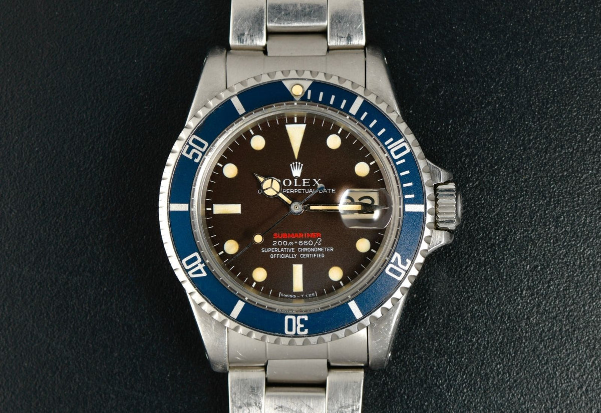 Rolex 1680 Meters First TROPICAL BROWN