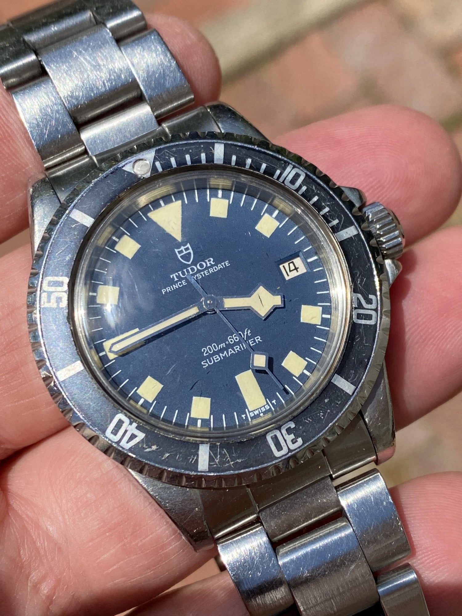 Tudor 9411 light blue dial