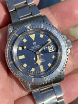 Tudor submariner 94110 blue dial amazing