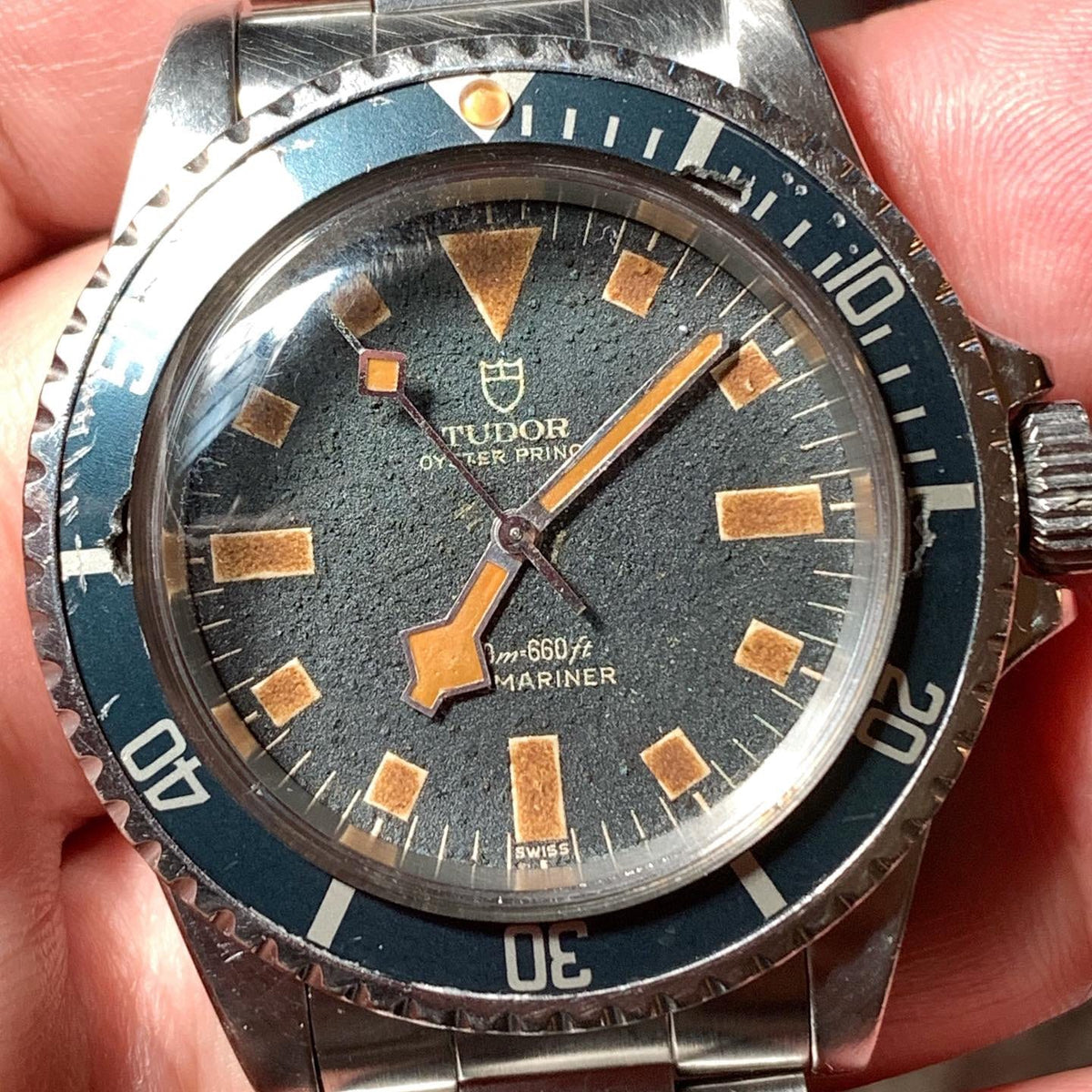 Tudor ref 7016/0 Pumpkin patina