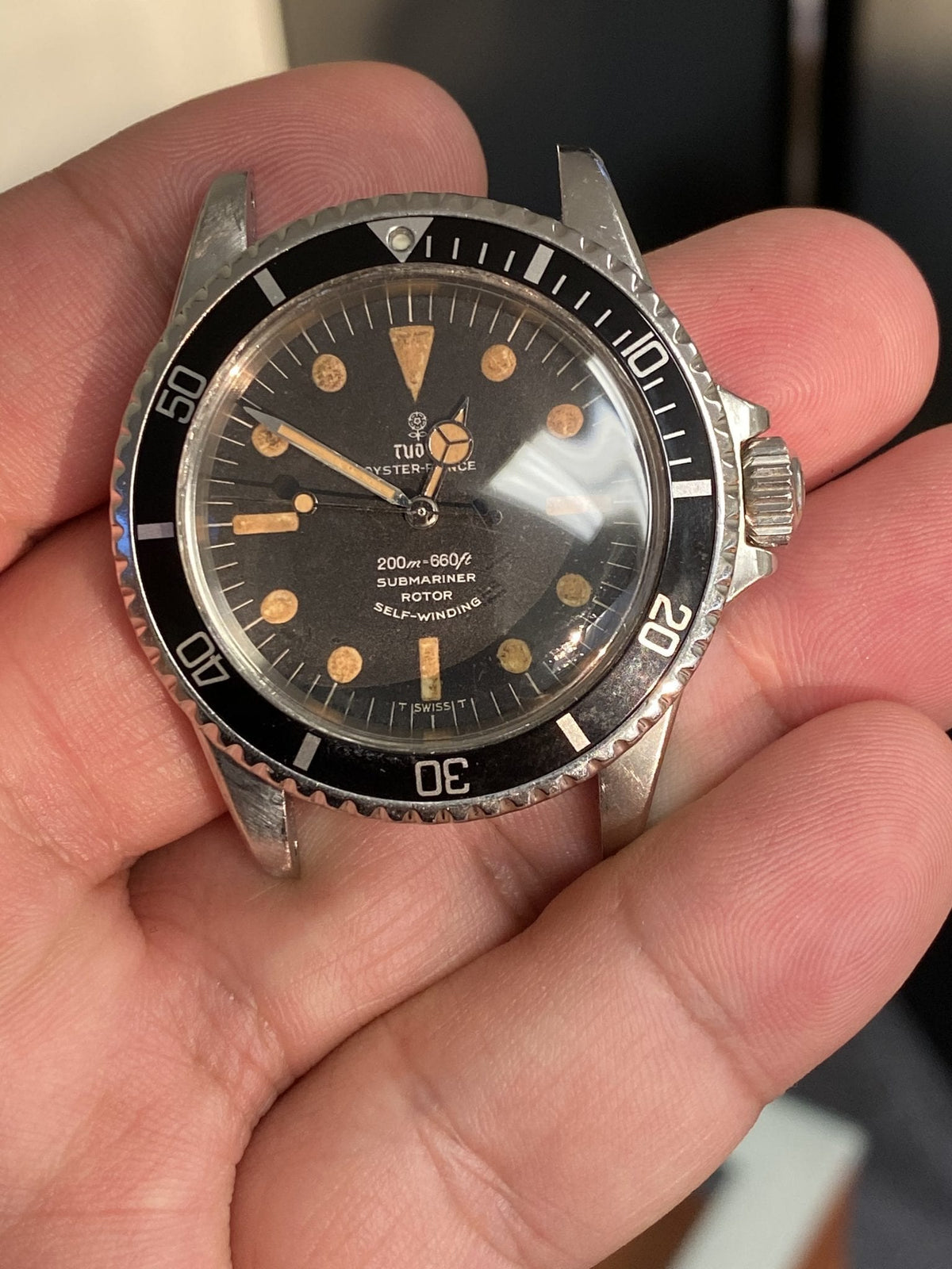 Tudor 7016 transitional maxi dial