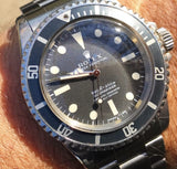 Rolex Submariner 5512 Feet First