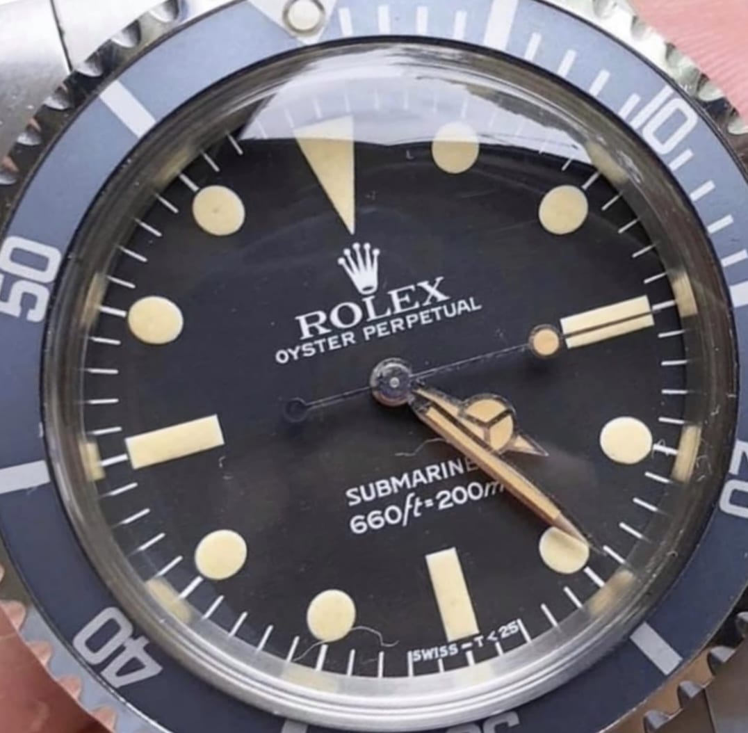 Rolex Submariner 5513 Maxi Mk4