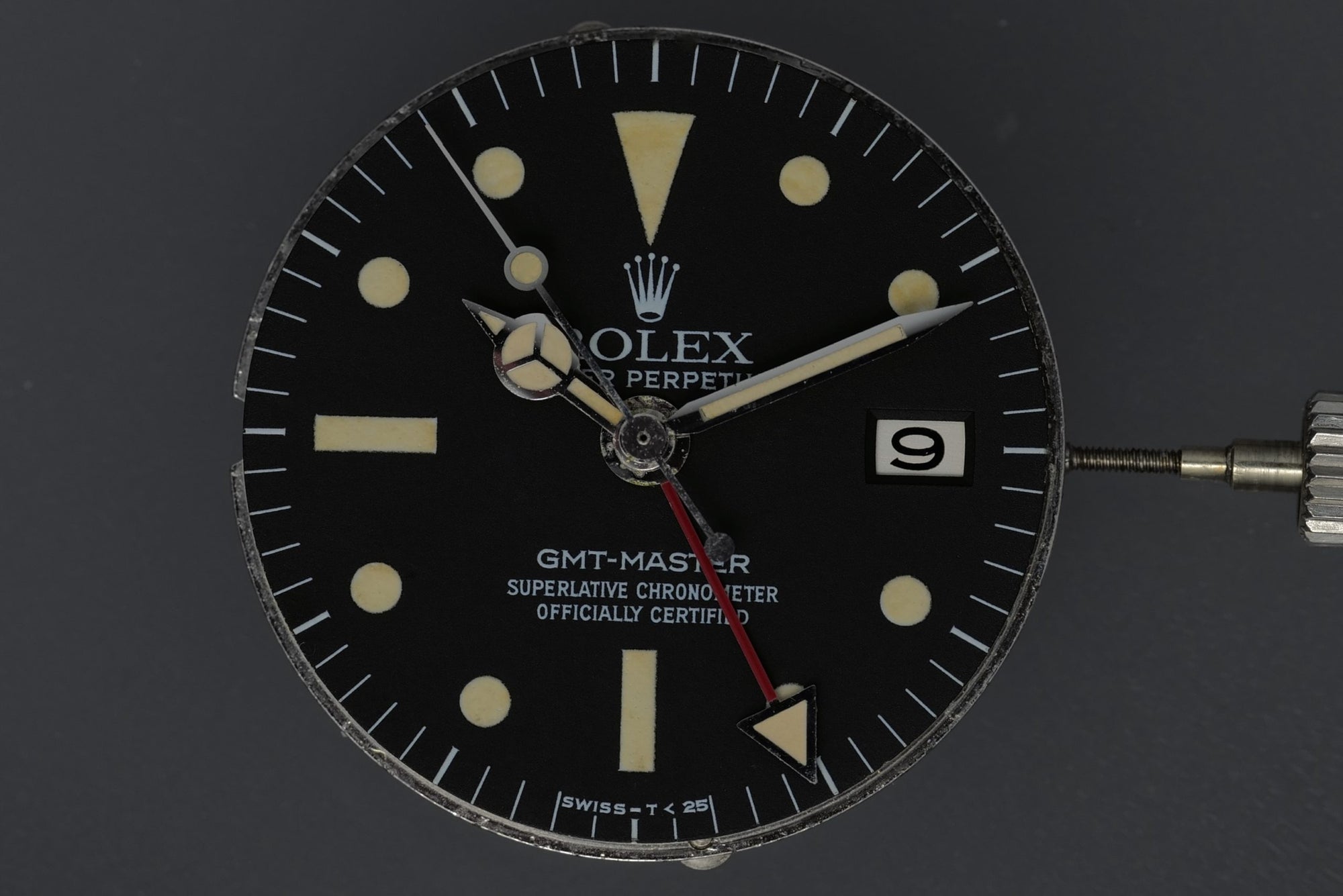 Rolex 1675 GMT MK3 Radial dial