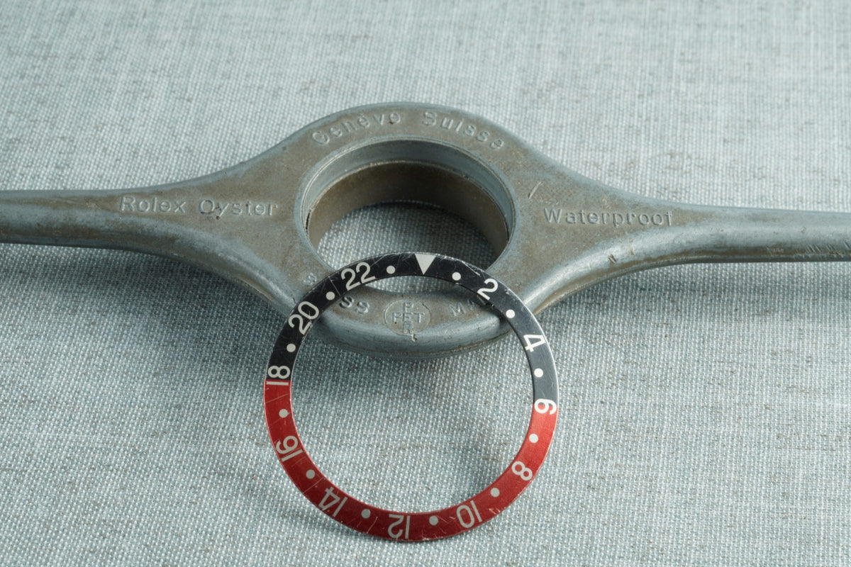 Rolex faded coke gmt insert