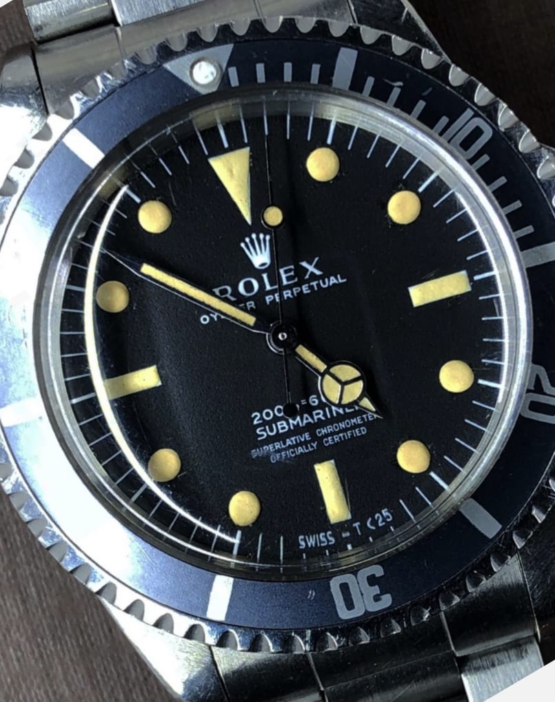 Rolex 5512 meters first 4 line chronometer